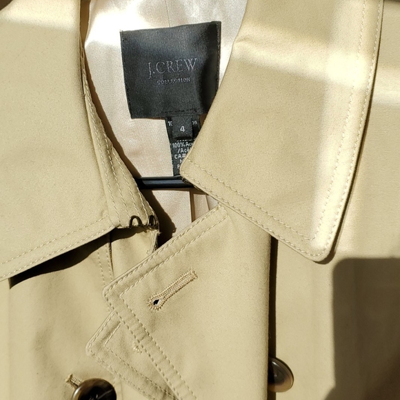 J. Crew Collection Trench Coat - Picture 3 of 4